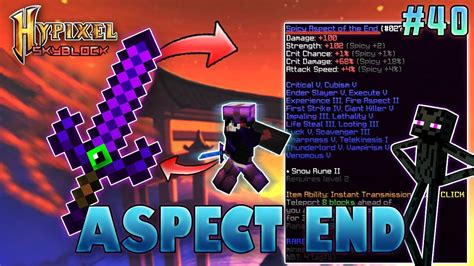 Stats and Special Effects. . Aspect of the end best reforge
